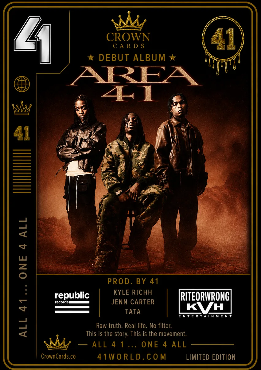 41 collectible card